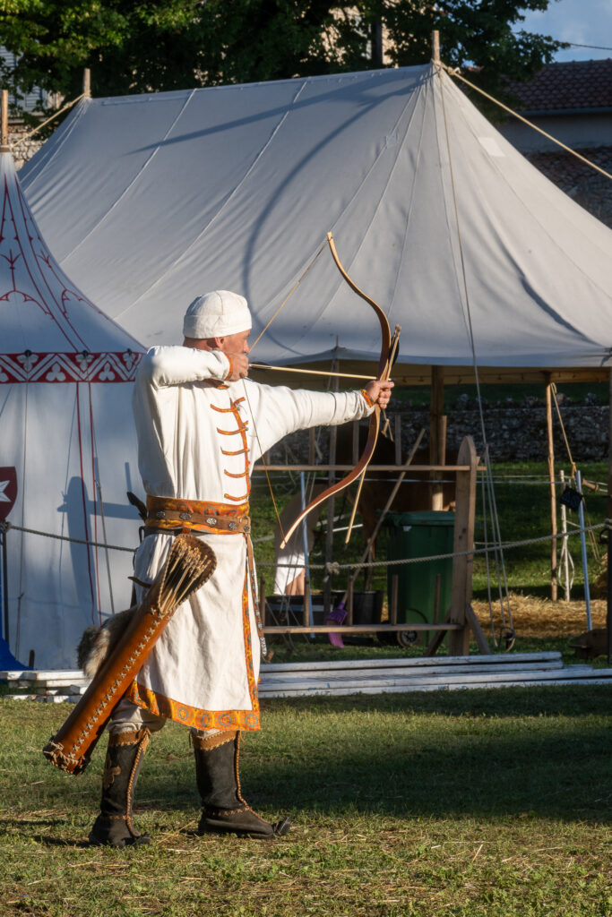 Srednjovjekovni festival u Svetvinčentu - streličar 0029