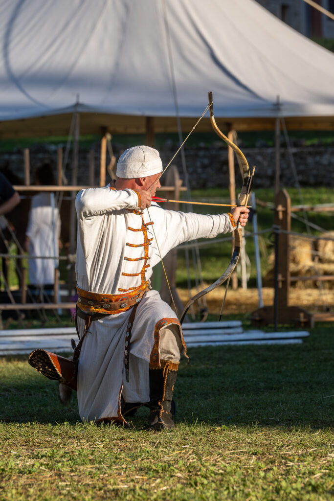 Srednjovjekovni festival u Svetvinčentu - streličar 0036